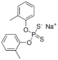 Phosphorodithioic acid,O,O-bis(methylphenyl) ester, sodium salt (1:1)